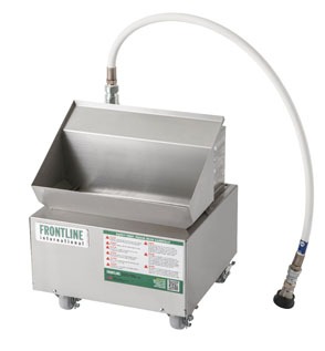 Heated Grill Grease System